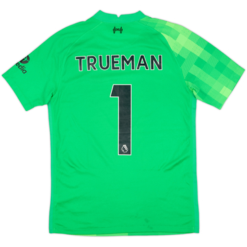 2021-22 Liverpool GK S/S Shirt Trueman #1 - 10/10 - (S)