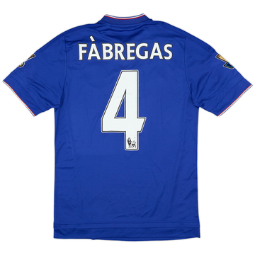 2015-16 Chelsea Home Shirt Fabregas #4 - 5/10 - (S)