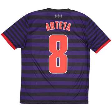 2012-13 Arsenal Away Shirt Arteta #8 - 5/10 - (M)