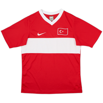 2008-10 Turkey Basic Home Shirt - 8/10 - (S)