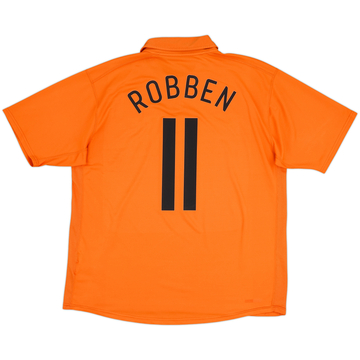 2006-08 Netherlands Home Shirt Robben #11 - 6/10 - (L)
