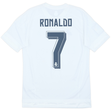 2015-16 Real Madrid Home Shirt Ronaldo #7 - 8/10 - (S)
