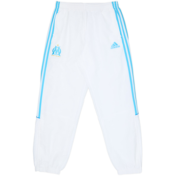2010-11 Olympique Marseille adidas Track Pants/Bottoms - 10/10 - (M/L)