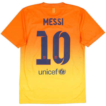 2012-13 Barcelona Basic Away Shirt Messi #10 - 8/10 - (S)
