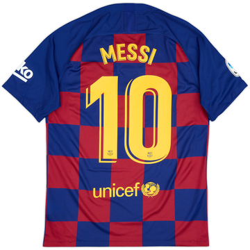 2019-20 Barcelona Home Shirt Messi #10 - 8/10 - (M)