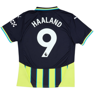 2024-25 Manchester City Away Shirt Haaland #9 - 10/10 - (M)