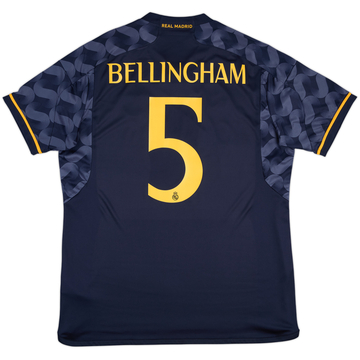 2023-24 Real Madrid Away Shirt Bellingham #5 - 10/10 - (XL)