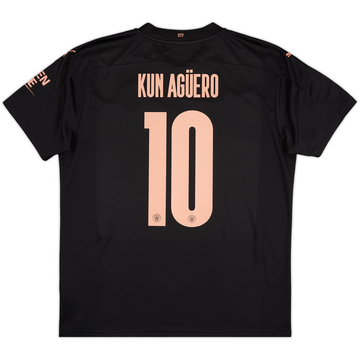 2020-21 Manchester City Camiseta Visitante Kun Aguero #10 - 9/10 - (XL)