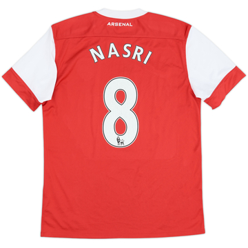 2010-11 Arsenal Home Shirt Nasri #8 - 5/10 - (M)