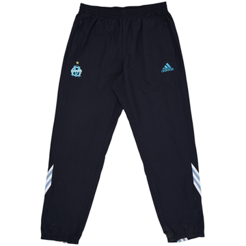 2003-04 Olympique Marseille adidas Pantalones de chándal - 7/10 - (L)