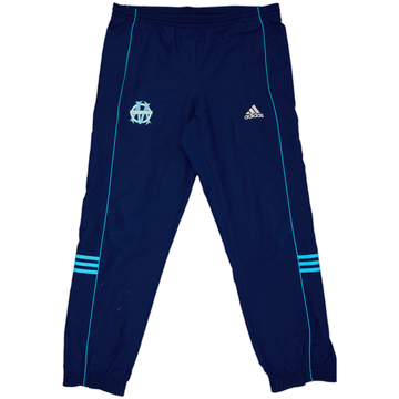 1999-00 Olympique Marseille adidas Track Pants/Bottoms - 5/10 - (M/L)