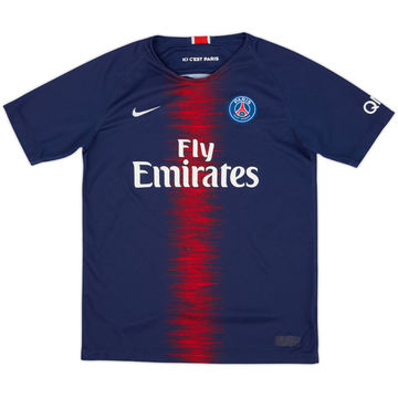 2018-19 Paris Saint-Germain Home Shirt - 5/10 - (XL.Boys)