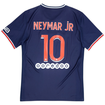 2020-21 Paris Saint-Germain Home Shirt Neymar Jr #10 - 6/10 - (S)