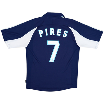 1999-00 Olympique Marseille Away Shirt Pires #7 - 10/10 - (S)