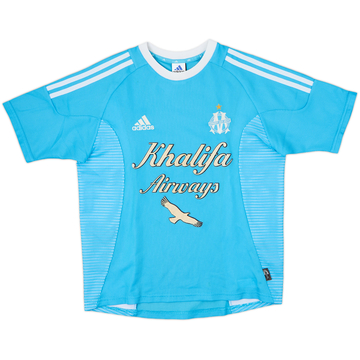 2002-03 Olympique Marseille Home Shirt - 8/10 - (Y)