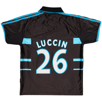 1999-00 Olympique Marseille Third Shirt Luccin #26 - 4/10 - (XS)