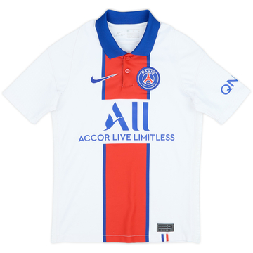 2020-21 Paris Saint-Germain Away Shirt - 8/10 - (S.Boys)