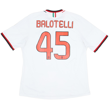 2013-14 AC Milan Away Shirt Balotelli #45 - 7/10 - (L)