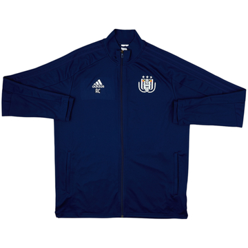 2018-19 Anderlecht Staff Issue adidas Track Jacket AC - 5/10 - (XL)