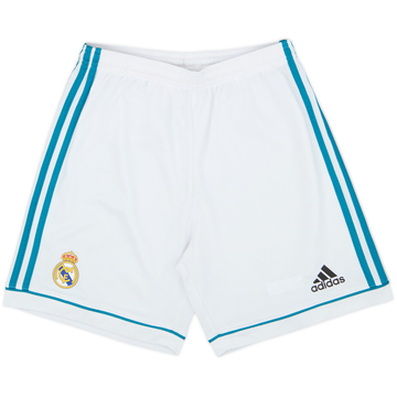 2017-18 Real Madrid Home Shorts - 8/10 - (XL.Boys)