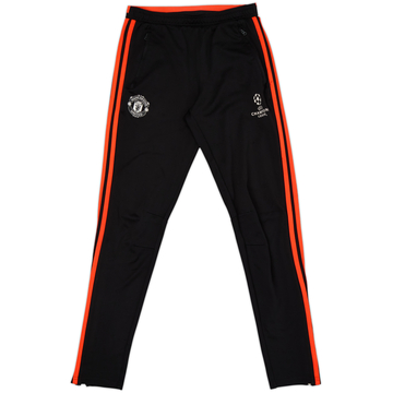 2015-16 Manchester United adidas CL Track Pants/Bottoms - 7/10 - (S)