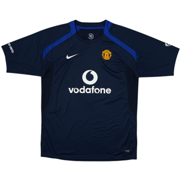 2004-05 Manchester United Nike Training Shirt - 8/10 - (XL.Boys)