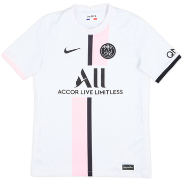 2021-22 Paris Saint-Germain Away Shirt - 6/10 - (L.Boys)