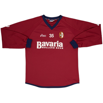 2004-05 Torino Asics Player Issue Training L/S Shirt #35 - 10/10 - (L)