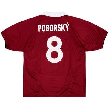 2004-05 Sparta Prague Basic Home Shirt Poborsky #8 - 8/10 - (L)