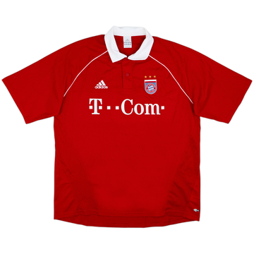 2005-06 Bayern Munich Signed Home Shirt Lucio #3 - 5/10 - (XL)