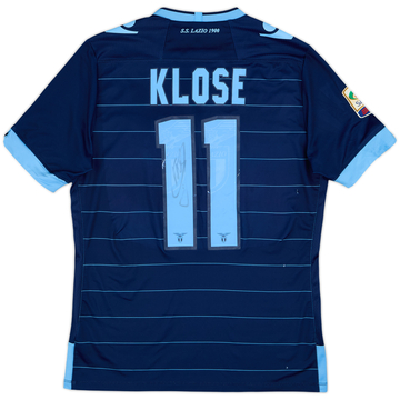 2013-14 Lazio Signed Third Shirt Klose #11 - 5/10 - (L)