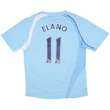 2008-09 Manchester City Home Shirt Elano #11 - 6/10 - (L)