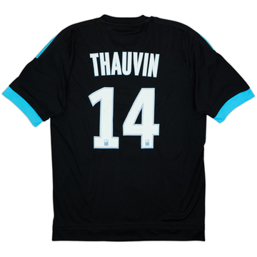 2015-16 Olympique Marseille Away Shirt Thauvin #14 - 6/10 - (M)