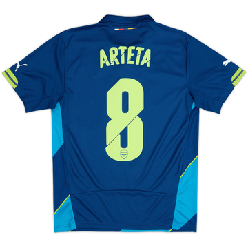 2014-15 Arsenal Third Shirt Arteta #8 - 7/10 - (S)
