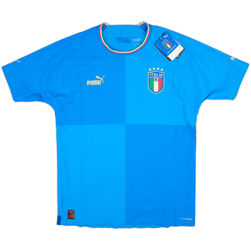 2022-23 Italy Authentic Home Shirt (L)