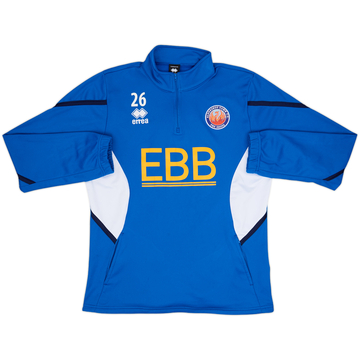 2011-12 Aldershot Player Issue Errea 1/4 Zip Drill Top #26 - 9/10 - (L)
