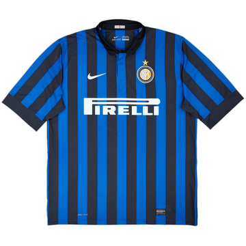 2011-12 Inter Milan Home Shirt - 4/10 - (XL)