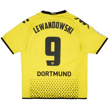 2011-12 Borussia Dortmund Home Shirt Lewandowski #9 - 5/10 - (XL)