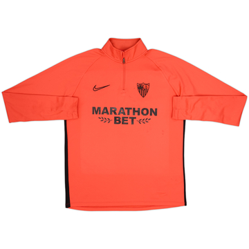 2019-20 Sevilla Nike 1/4 Zip Training Top - 5/10 - (M)