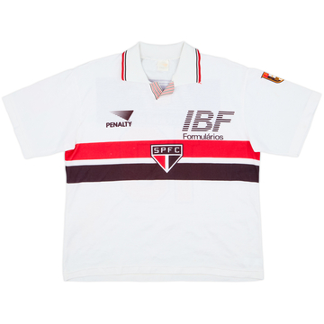 1992 Sao Paulo Home Shirt #10 - 9/10 - (L)