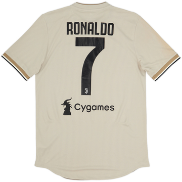 2018-19 Juventus Authentic Away Shirt Ronaldo #7 - 7/10 - (M)