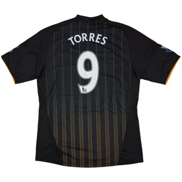Camiseta de visitante del Chelsea 2010-11 Torres #9 (L)