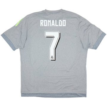 2015-16 Real Madrid Away Shirt Ronaldo #7 - 7/10 - (XL)