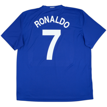 2008-09 Manchester United Camiseta Tercera Ronaldo #7 - 5/10 - (XXL)