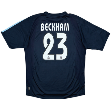 2003-04 Real Madrid Away Shirt Beckham #23 - 8/10 - (S)
