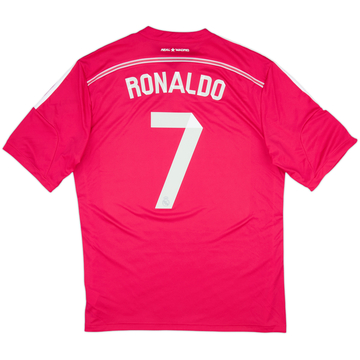 2014-15 Real Madrid Away Shirt Ronaldo #7 - 9/10 - (XL)