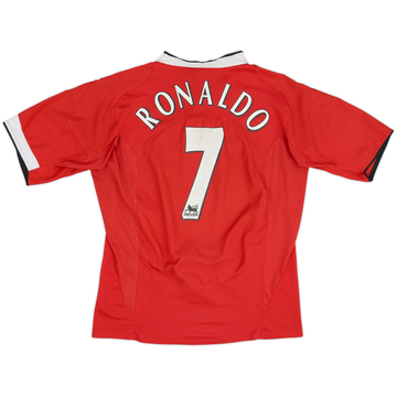 2004-06 Manchester United Home Shirt Ronaldo #7 - 6/10 - (L)