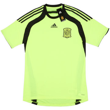 2014-15 Spain Player Issue GK S/S Shirt (L)