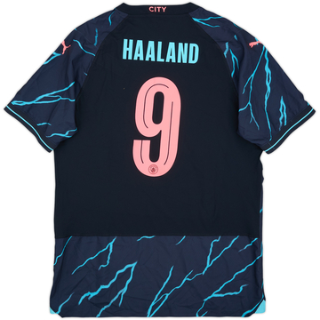 2023-24 Manchester City Authentic Third Shirt Haaland #9 (XL)