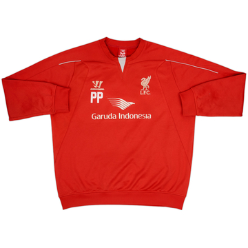 2014-15 Liverpool Staff Issue Warrior Sweat Top PP - 6/10 - (XL)